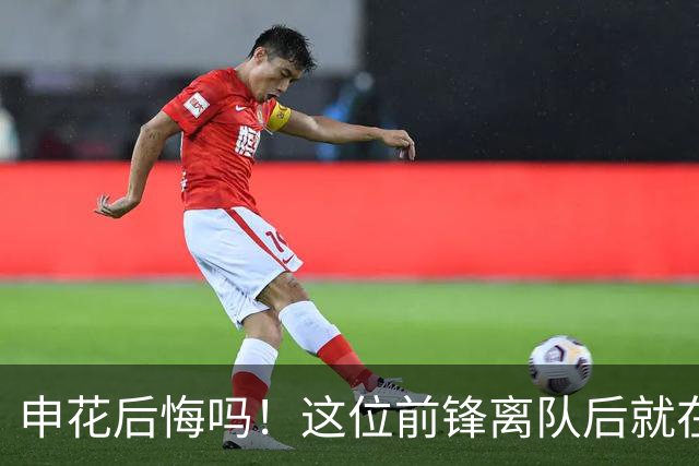 申花后悔吗！这位前锋离队后就在新东家爆发，本轮进球建功